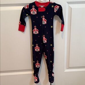 The Beaufort Bonnet Company Knox Night Night Footed Pajamas